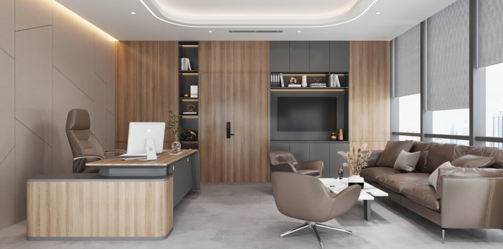 Cách chọn màu sơn phù hợp cho phòng làm việc