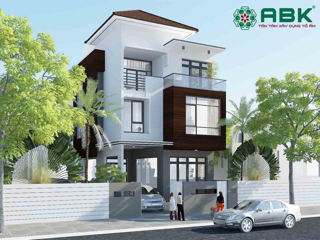 thiết kế nhà phố hiện đại