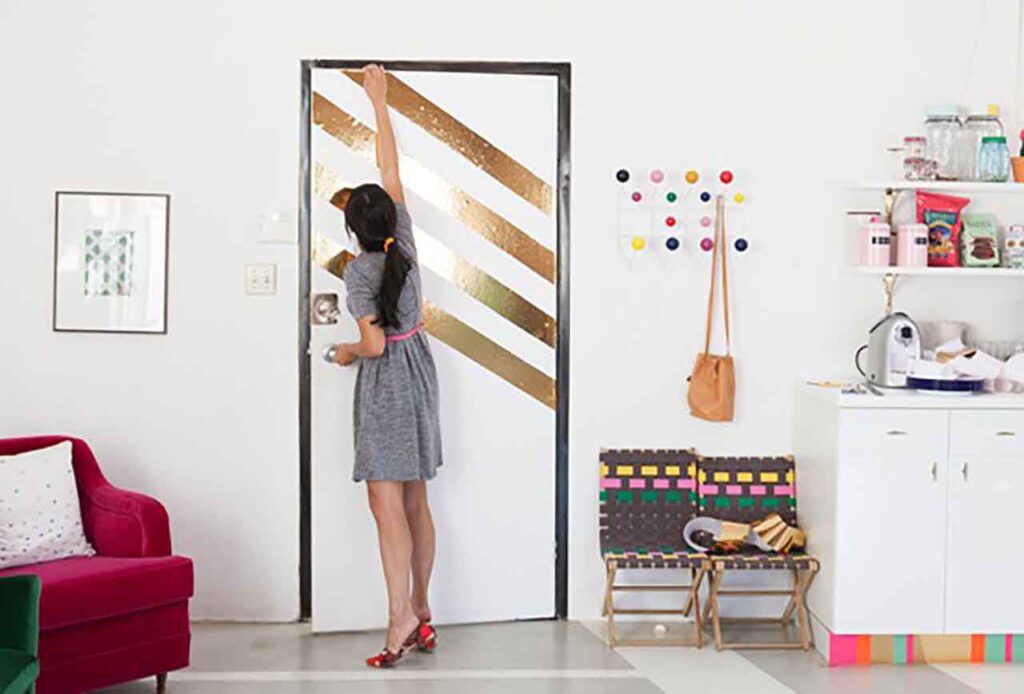 trang trí nhà đẹp với giấy dán tường