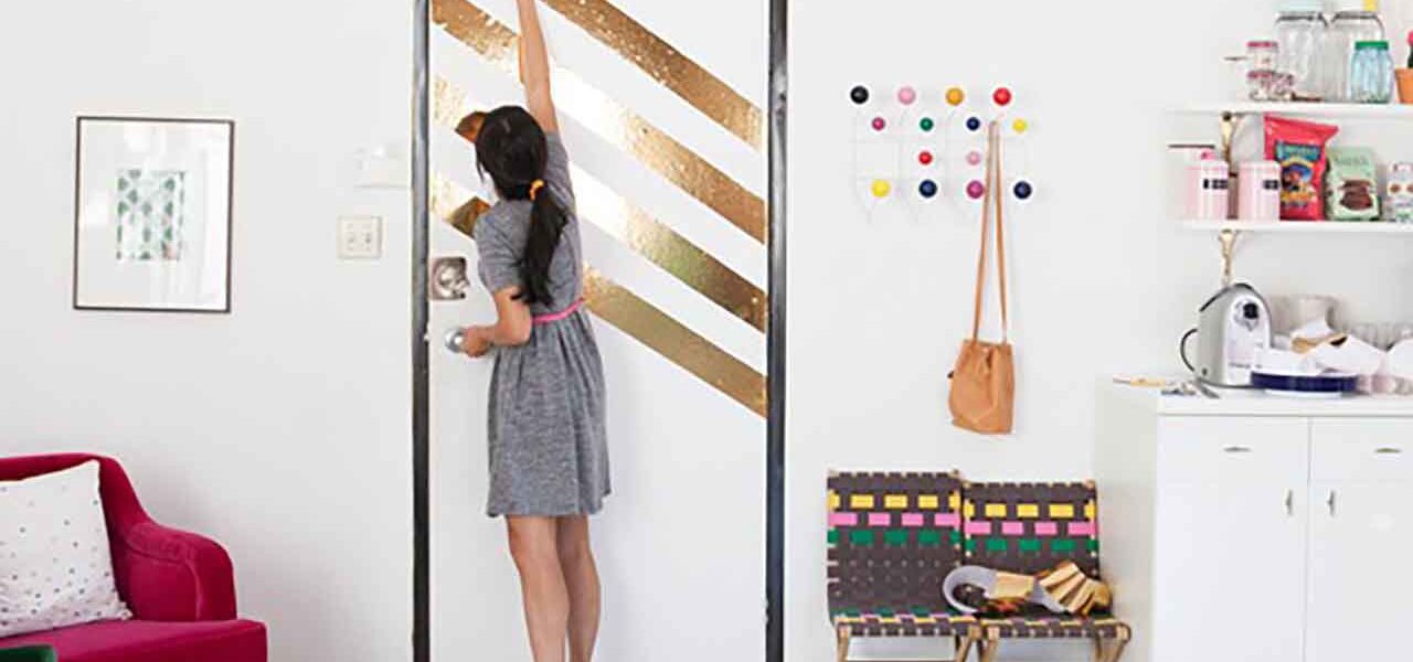 trang trí nhà đẹp với giấy dán tường