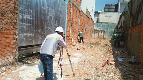 quy trình xây dựng nhà phố