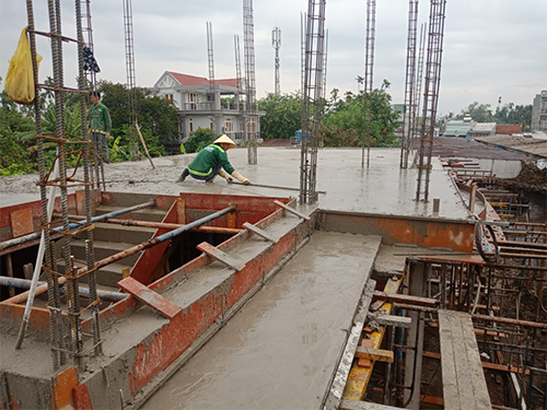 quy trình xây dựng nhà phố