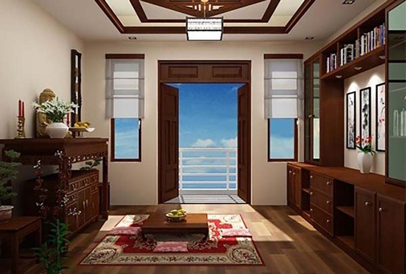 thiết kế nhà phố 4 tầng