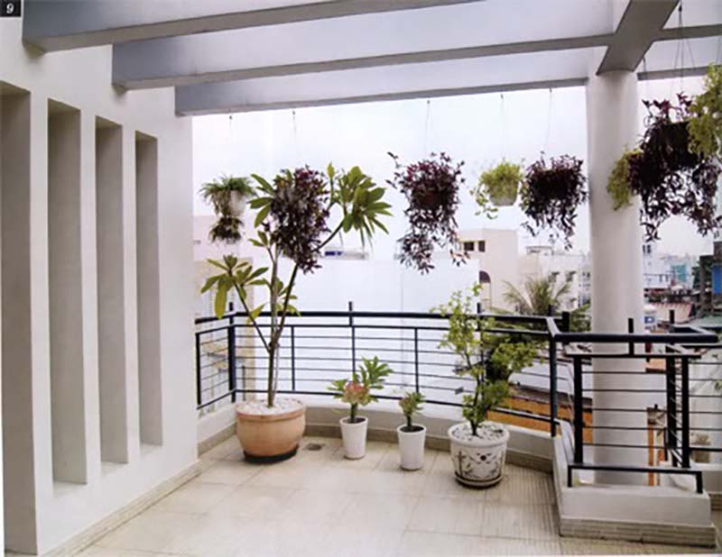 thiết kế nhà phố 4 tầng