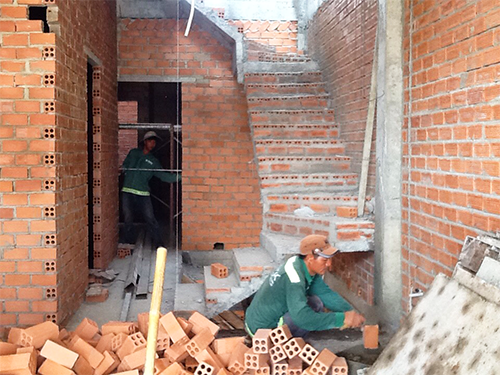 quy trình xây dựng nhà phố