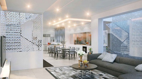 thiết kế nhà phố 3 tầng hiện đại