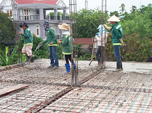 quy trình xây dựng nhà phố