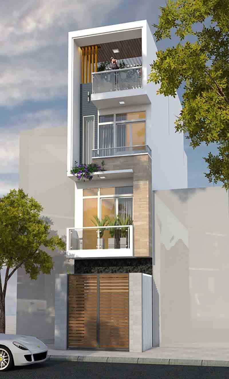 Thiết kế nhà phố có diện tích nhỏ