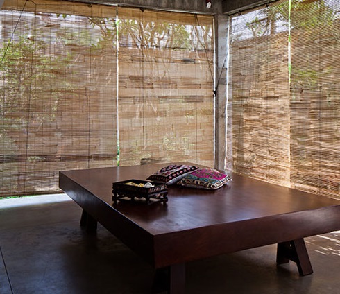 Ngôi nhà mái lá cực kỳ độc đáo