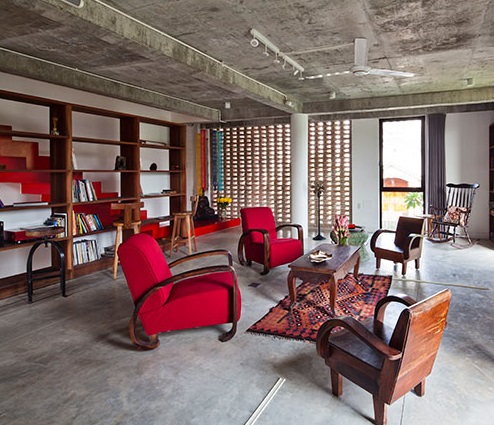 Ngôi nhà mái lá cực kỳ độc đáo