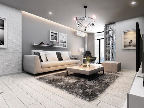 Thiết kế nhà phố hiện đại 2 tầng 1 tum