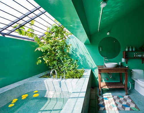 Ngôi nhà mái lá cực kỳ độc đáo