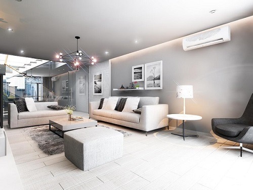 Thiết kế nhà phố hiện đại 2 tầng 1 tum