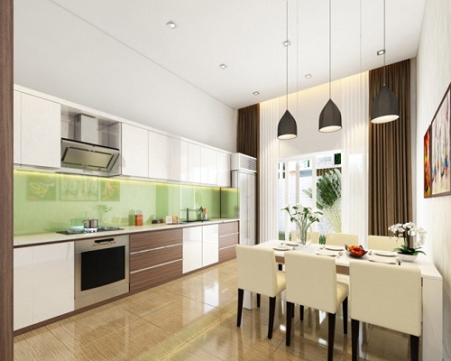 Mẫu thiết kế nhà phố 4 tầng diện tích 4x15