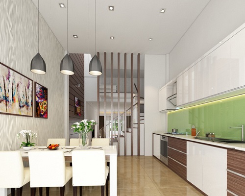 Mẫu thiết kế nhà phố 4 tầng diện tích 4x15