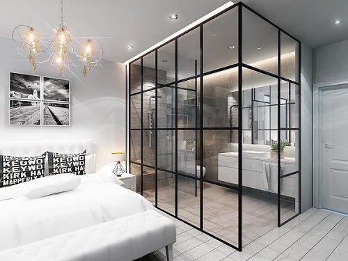 Thiết kế nhà phố hiện đại 2 tầng 1 tum