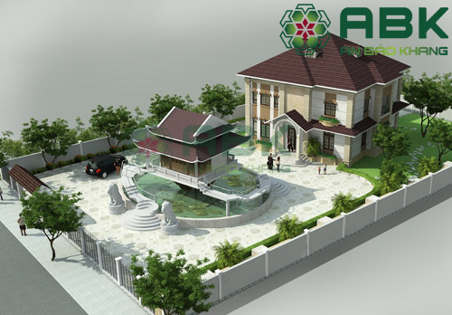 Biệt thự nhà anh Tuyền Bình Dương