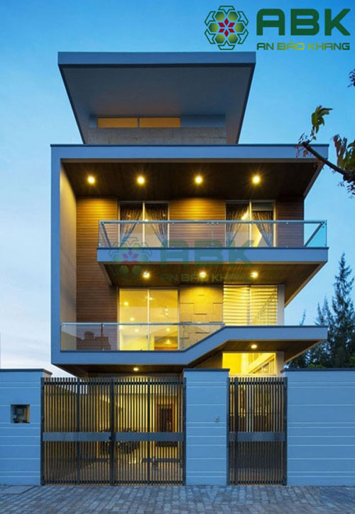 Thiết kế nhà phố 5mx20m hiện đại