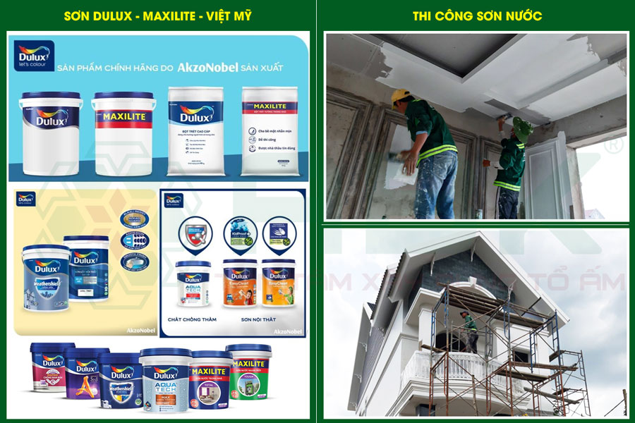 Thi công sơn nước