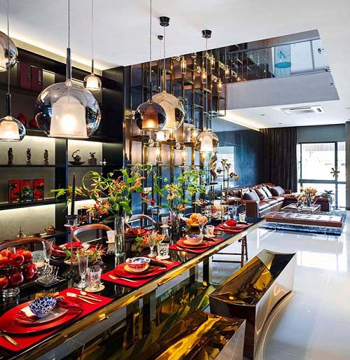 Ngắm nhìn mẫu thiết kế nội thất nhà phố