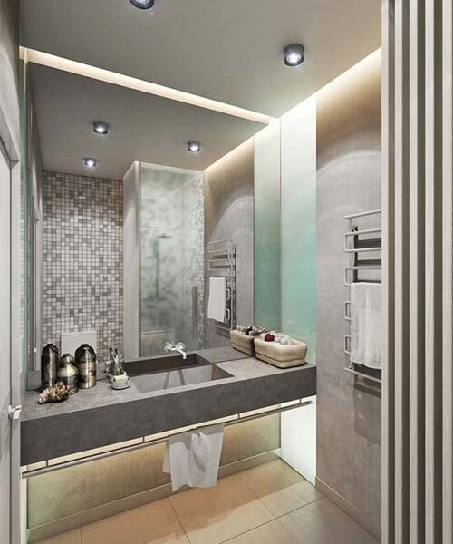 Mẫu thiết kế nội thất nhà phố 60m2 hiện đại