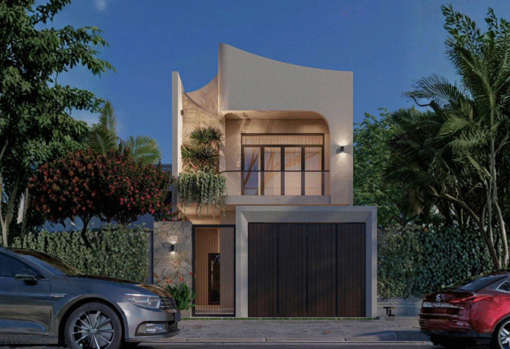 Chi phí thiết kế xây dựng nhà 2 tầng 55m2 hết bao nhiêu tiền ?