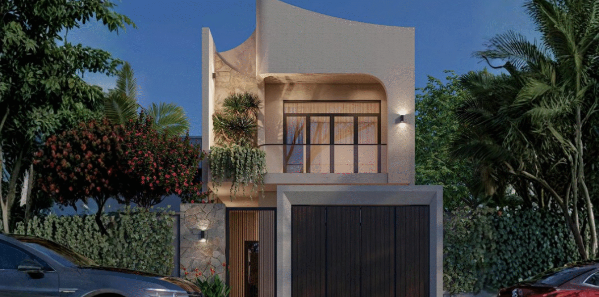 Chi phí thiết kế xây dựng nhà 2 tầng 55m2 hết bao nhiêu tiền ?