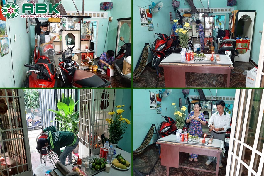 Hiện trạng công trình nhà chị Phượng, Quận Gò Vấp