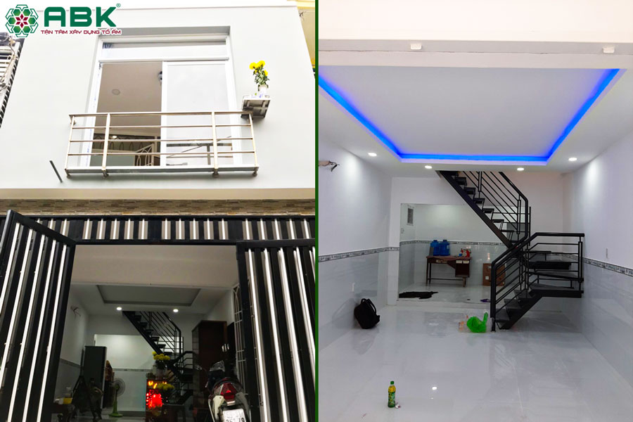 Hình ảnh hoàn thiện nhà chị Phượng, Quận Gò Vấp