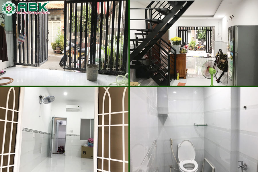 Hình ảnh hoàn thiện nhà chị Phượng, Quận Gò Vấp