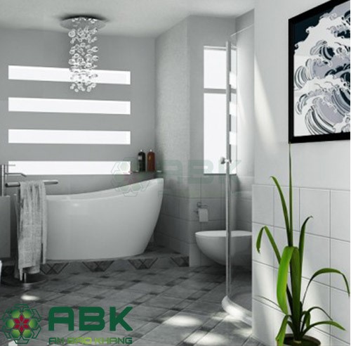 Cách bố trí nhà vệ sinh không phạm phong thuỷ cho người mạng Hoả.