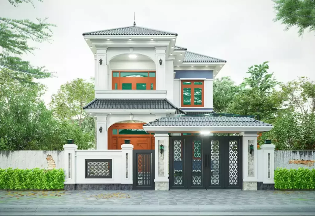 Giá xây dựng nhà trọn gói biệt thự 2 tầng 80m2