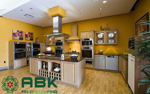 Trang trí không gian bếp hợp phong thủy