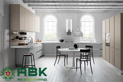 Trang trí không gian bếp hợp phong thủy