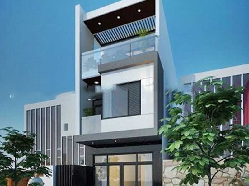 Mẫu nhà phố 2 tầng đẹp nhất