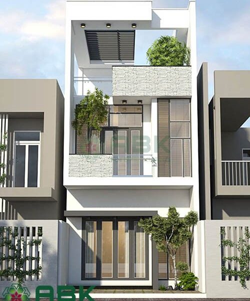 Thiết kế nhà phố ngang 5m dài 15m