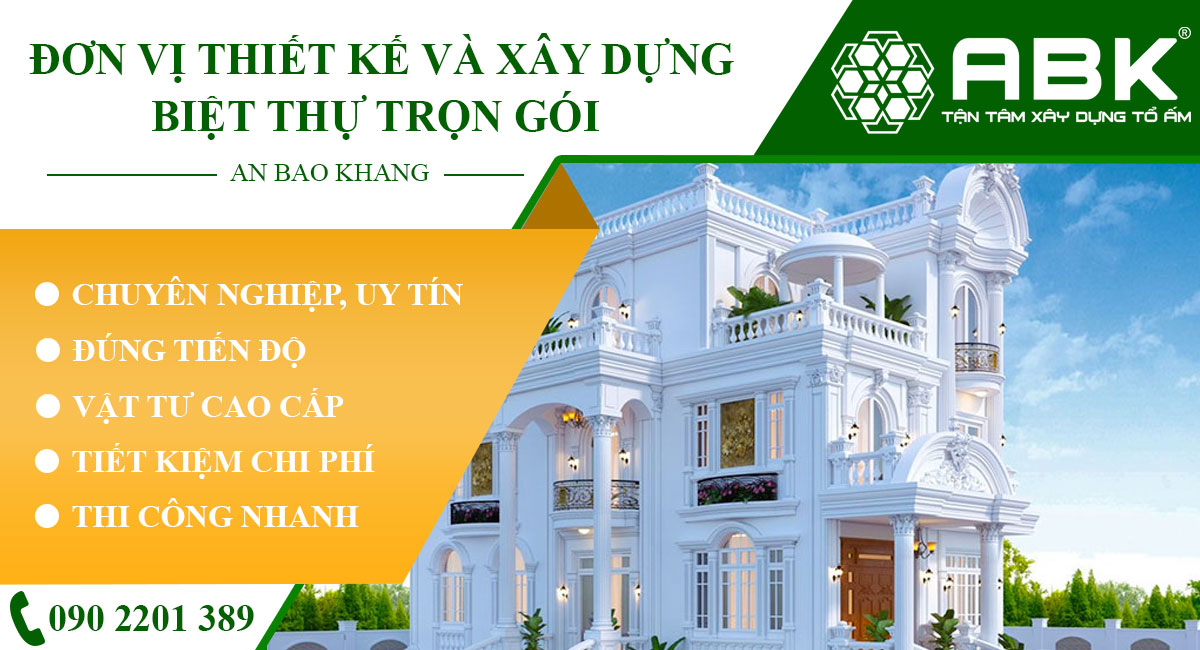 Mẫu biệt thự tân cổ điển xu hướng kiến trúc 2021