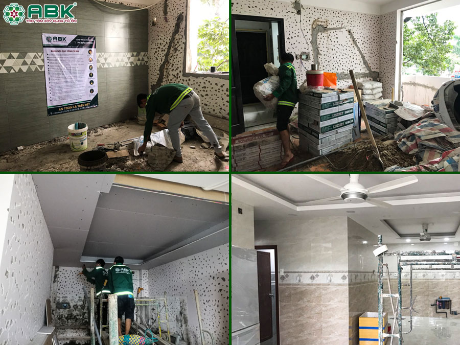 Sửa chữa căn hộ chung cư anh Dũng ở Quận 5