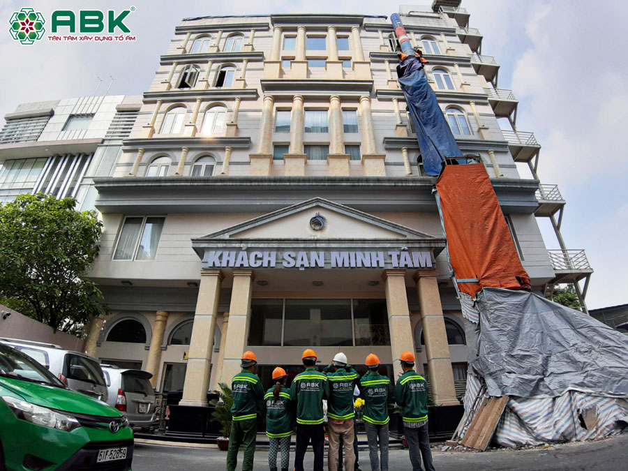 Sửa chữa khách hàng Minh Tâm