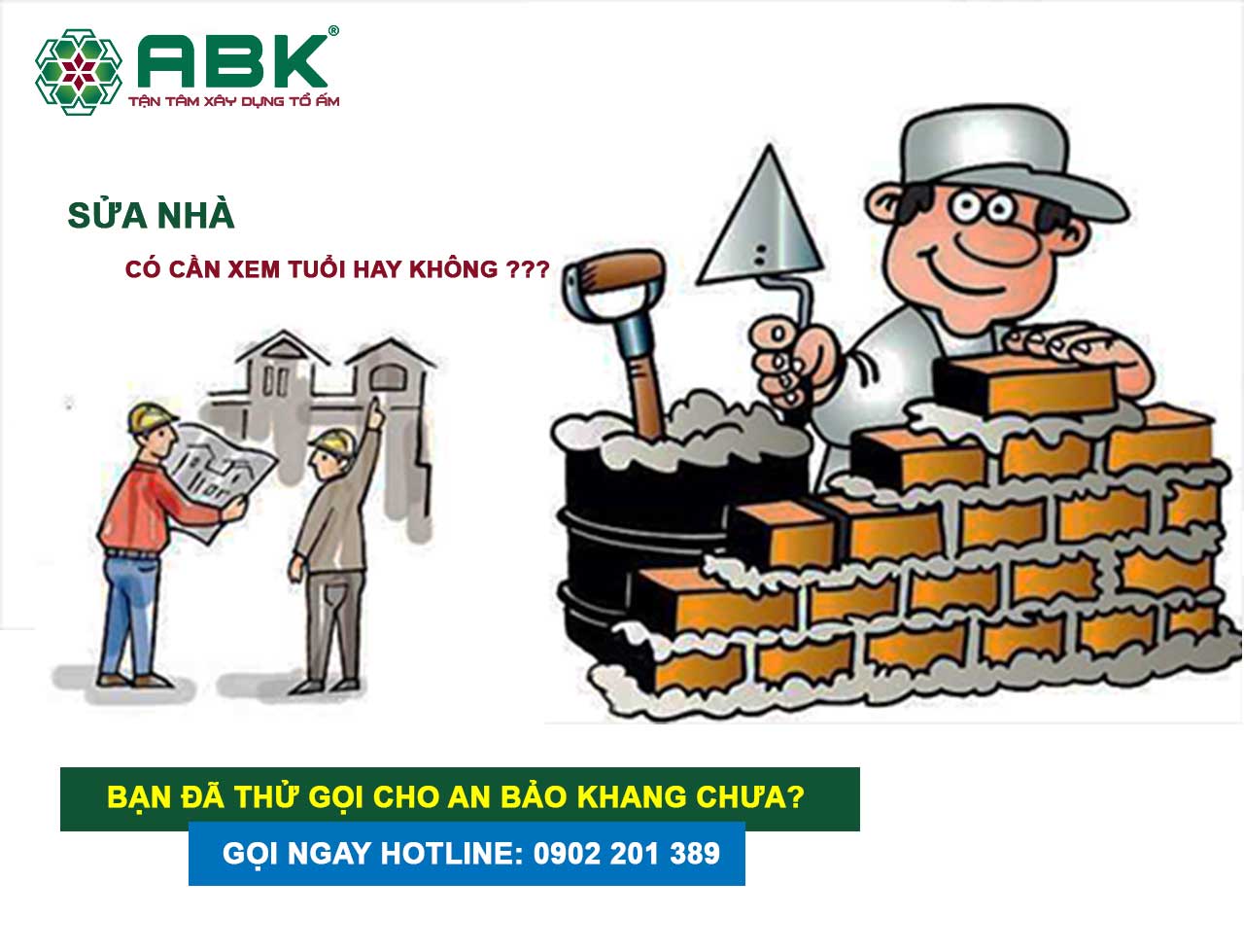 Sửa nhà có cần xem tuổi