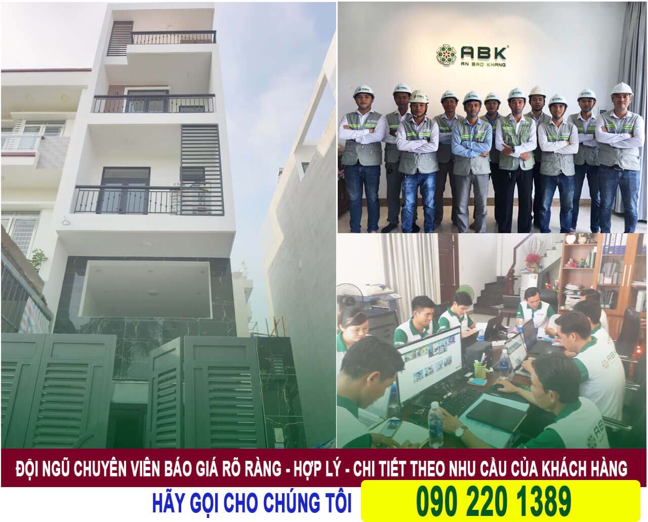 Công ty xây dựng nhà 4 tầng uy tín TP.HCM