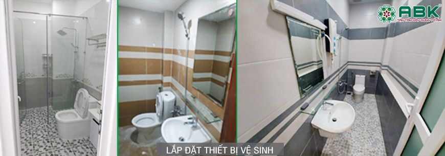 Lắp đặt thiết bị vệ sinh