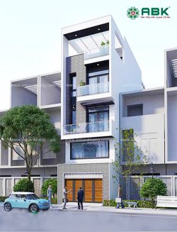 thiết kế nhà phố đẹp tại huyện hóc môn