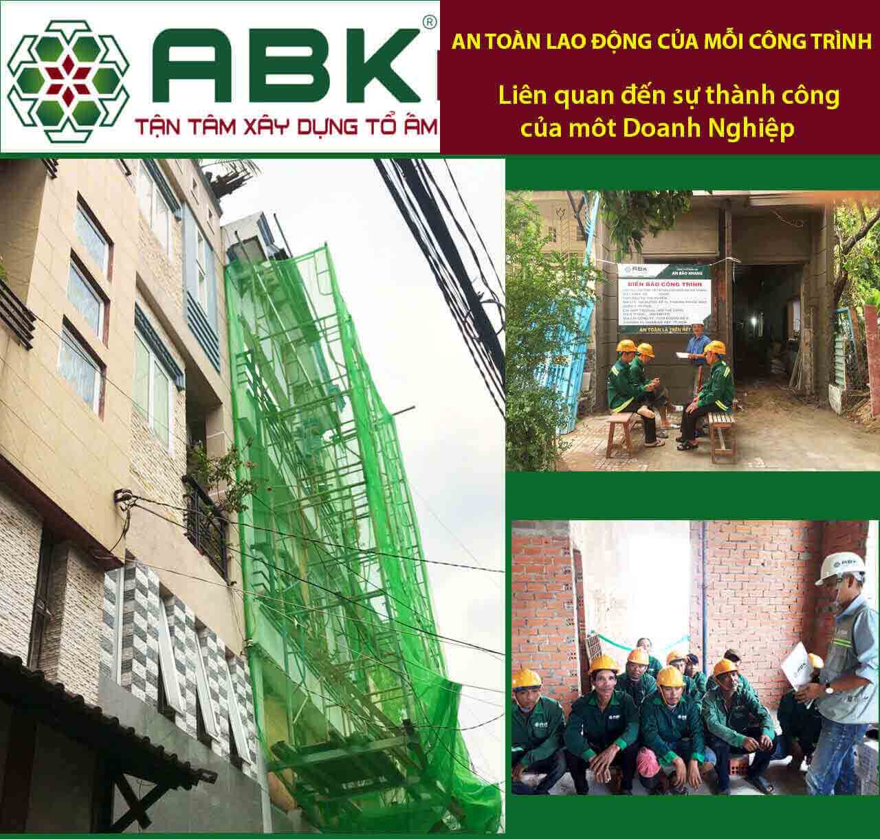 An toàn lao động khi sửa chữa nhà