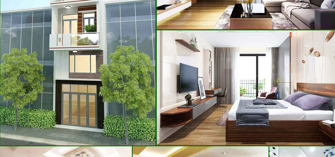 chi phí xây nhà 5 tầng 100m2