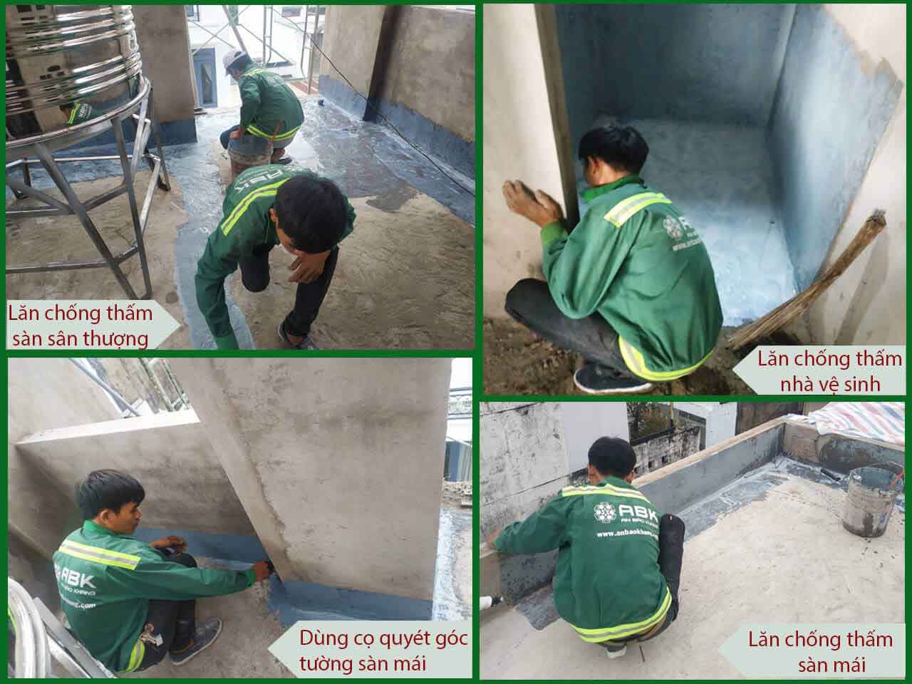 Chống thấm nhà cũ