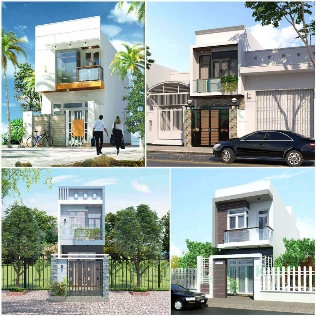 chi phí xây nhà 2 tầng 60m2