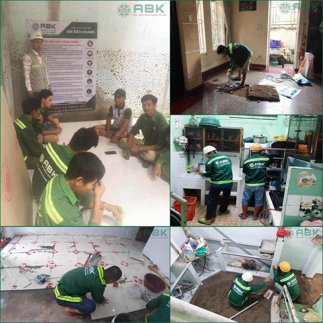 Khởi công sửa chữa nhà Anh Cường