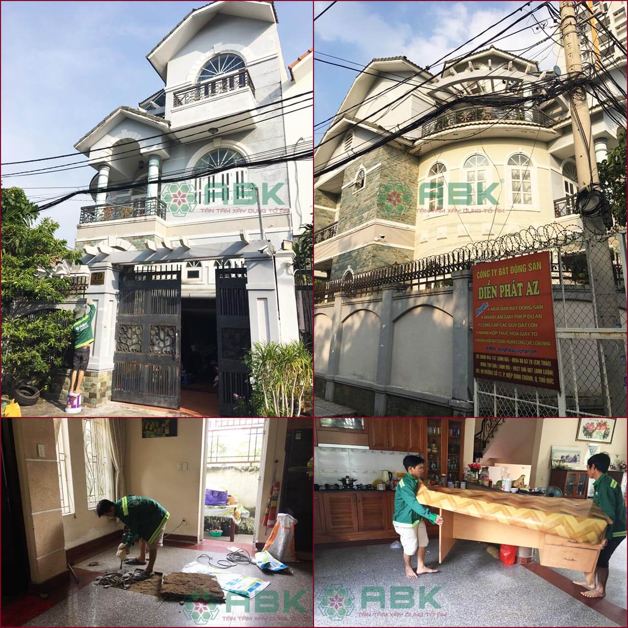 Khởi công sửa chữa nhà Anh Cường