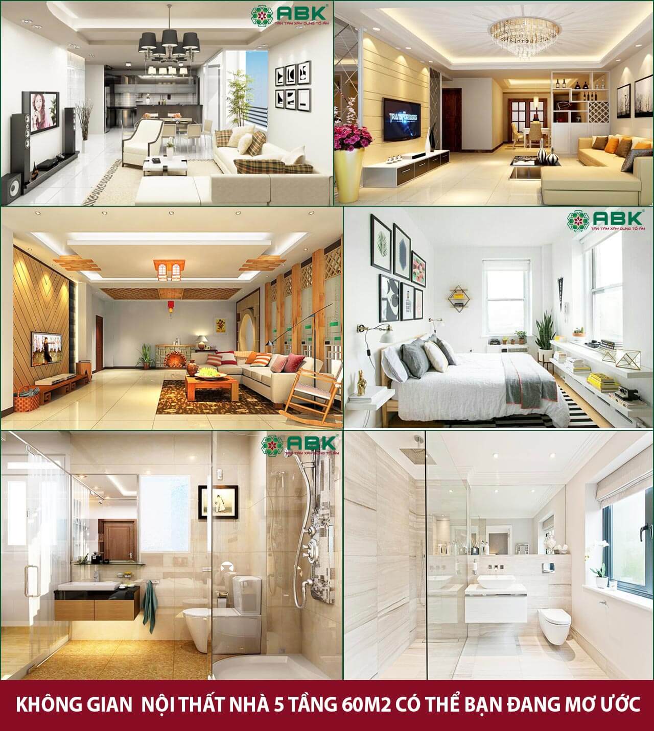 Mẫu nội thất nhà phố siêu đẹp